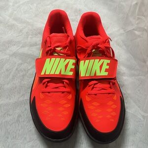 Nike Zoom Rival SD SIZE 12 Red Discus Throwing Athletic Shoes